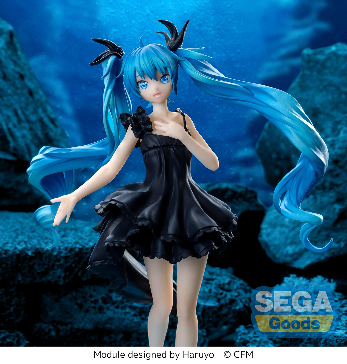 Vocaloid: Miku Mega 39's Deep Sea Girl Luminasta Prize Figure