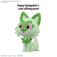 Pokemon: Sprigatito Quick!! 18 PokePla Model