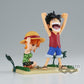 One Piece: Luffy & Nami WCF Log Stories Prize Figure