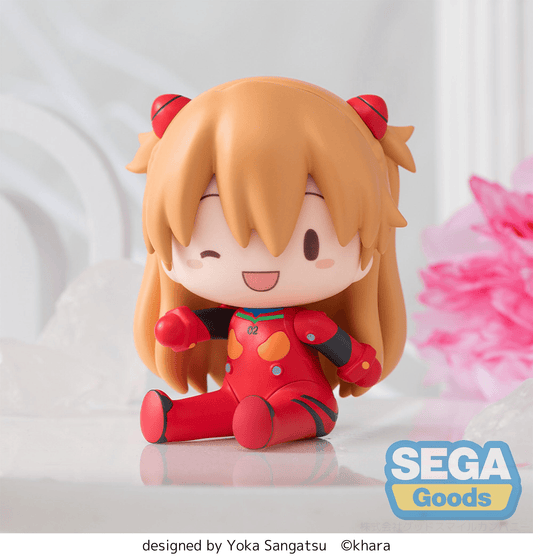 Evangelion: Asuka Plugsuit Fuwa Petit Prize Figure