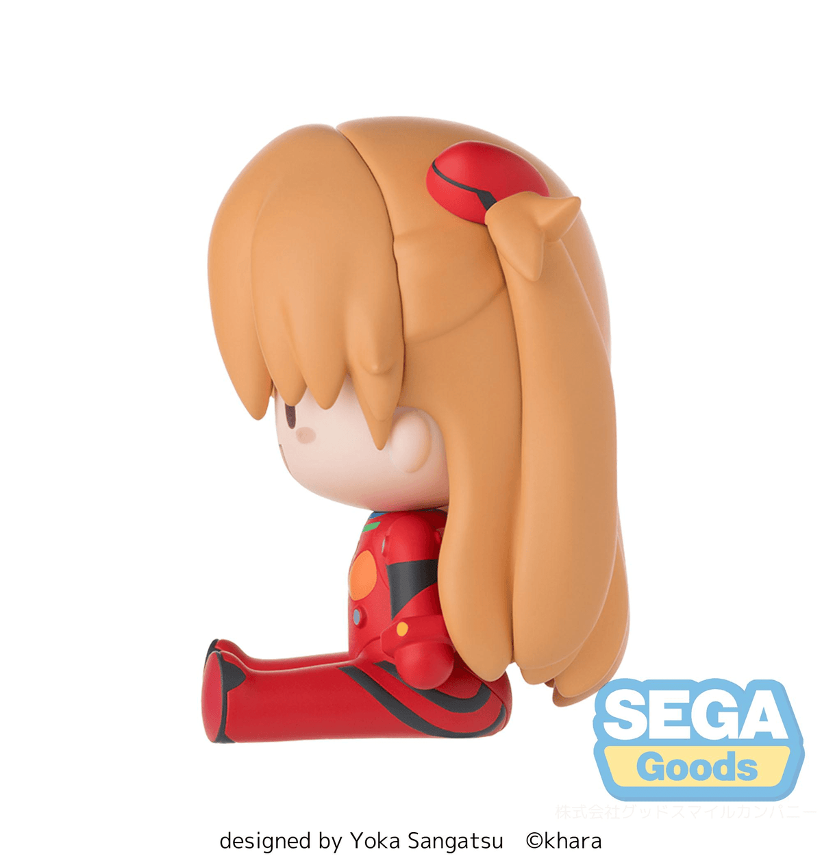 Evangelion: Asuka Plugsuit Fuwa Petit Prize Figure