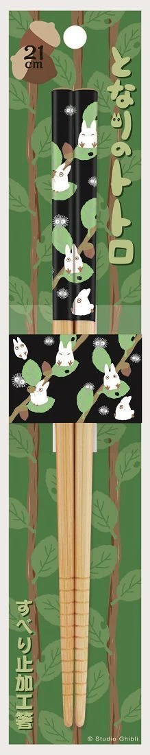 My Neighbour Totoro: White Totoro Bamboo Chopsticks