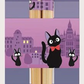 Kiki's Delivery Service: Jiji Purple Bamboo Chopsticks