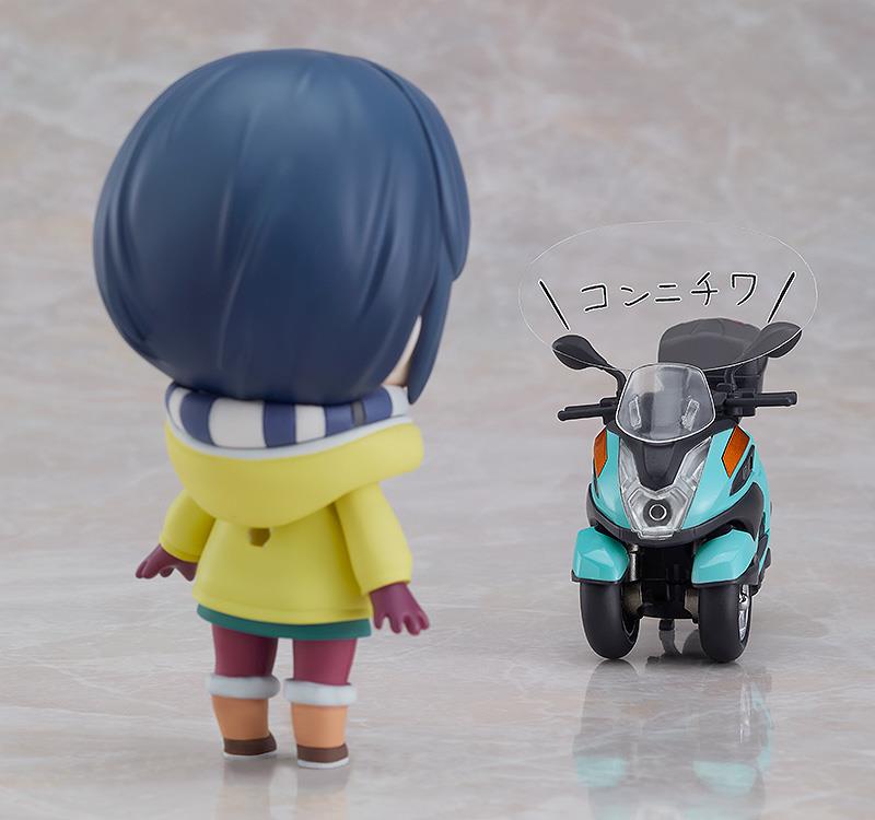 Laid-Back Camp: 1865 Rin Shima: Three Wheels Ver. Nendoroid