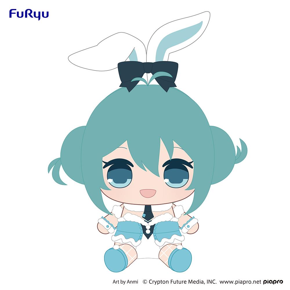 Vocaloid: Miku White Rabbit Kyurumaru Plush