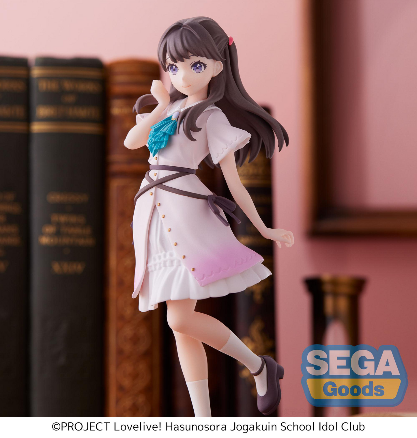 Love Live! Hasu no Sora Jogakuin School Idol Club: Megumi Fujishima Desktop x Decorate Prize Figure