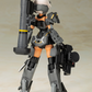 Frame Arms Girl: Gourai-Kai [Black] with FGM148 Type Anti-Tank Missile Model Kit