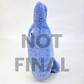 My Neighbour Totoro: Medium Blue Totoro Nakayoshi (Flat) Plush