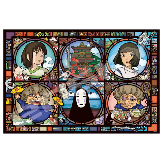 Spirited Away: 1000-AC016 News from a Mysterious Town Artcrystal Jigsaw Puzzle