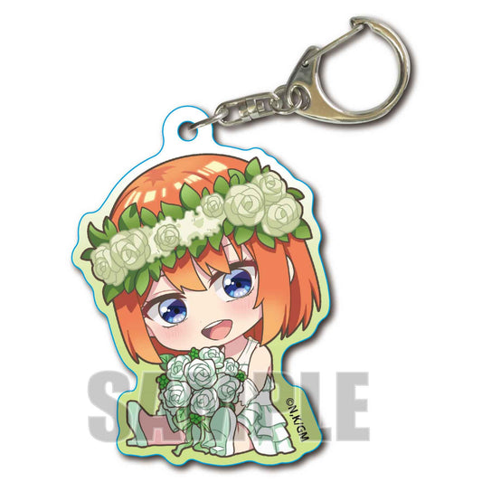 Quintessential Quintuplets: Yotsuba Wedding Acrylic Key Chain