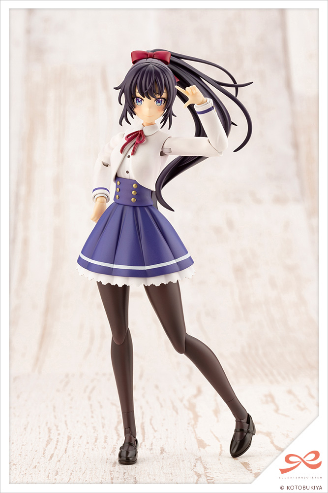 Sousai Shoujo: Ritsuka Saeki [High School Winter Clothes] Dreaming Style Snow White Model Kit