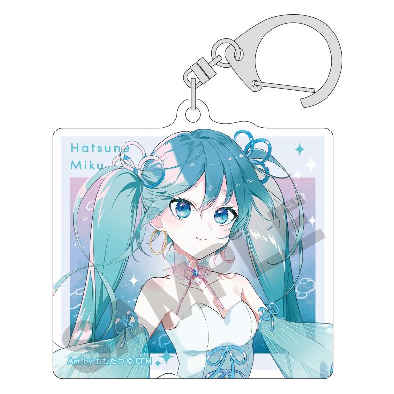 Vocaloid: Miku Jellyfish Acrylic Key Chain