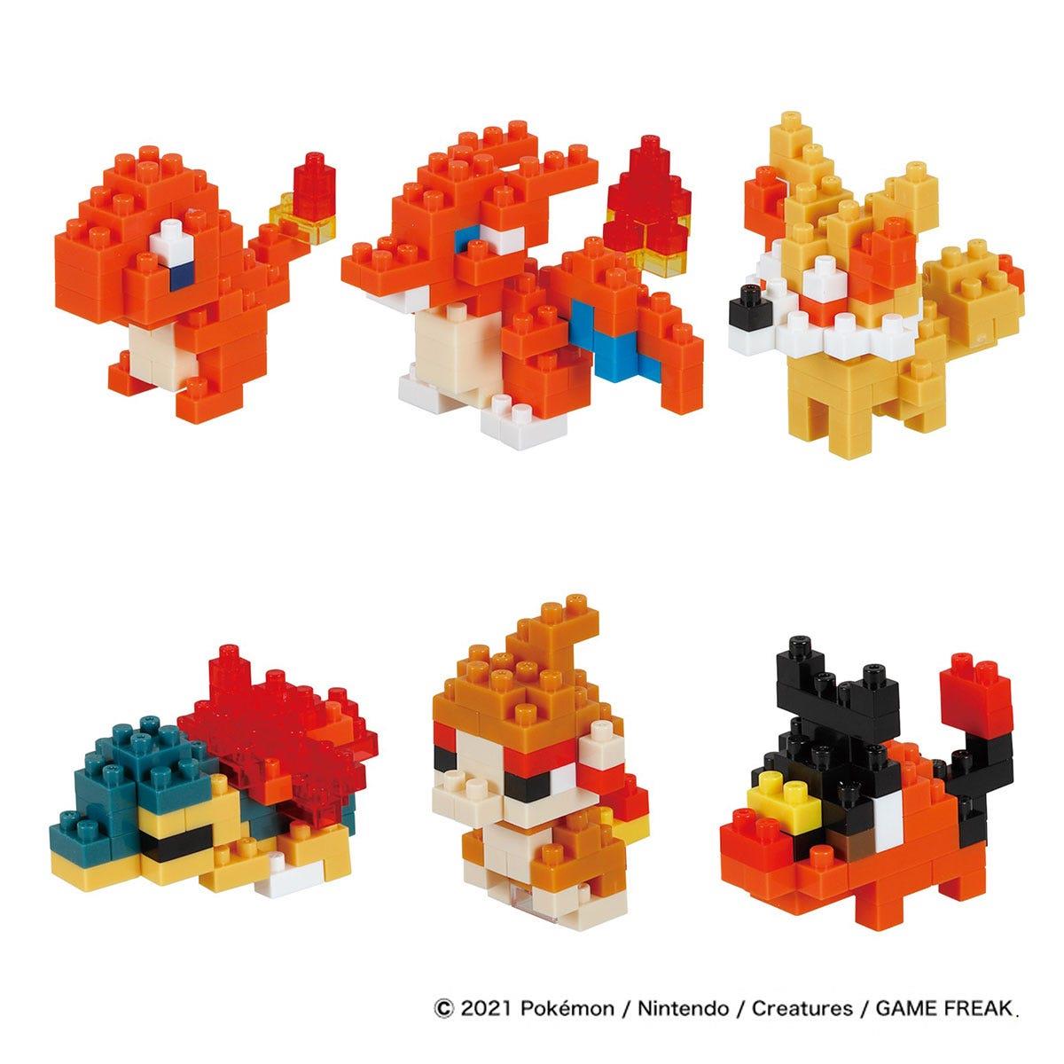 Pokemon: Fire Set 1 Nanoblock