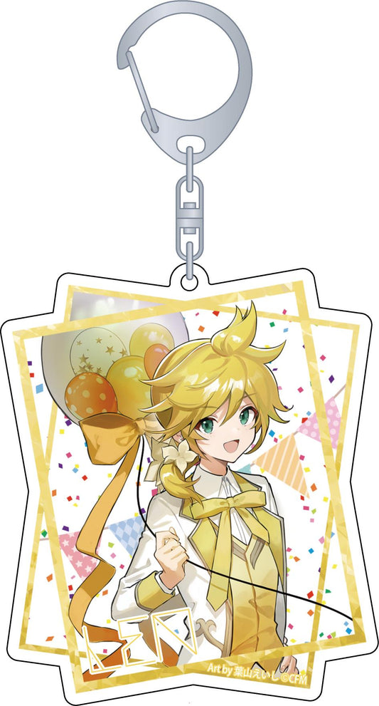 Vocaloid: Happy Birthday Miku! Len Acrylic Key Chain