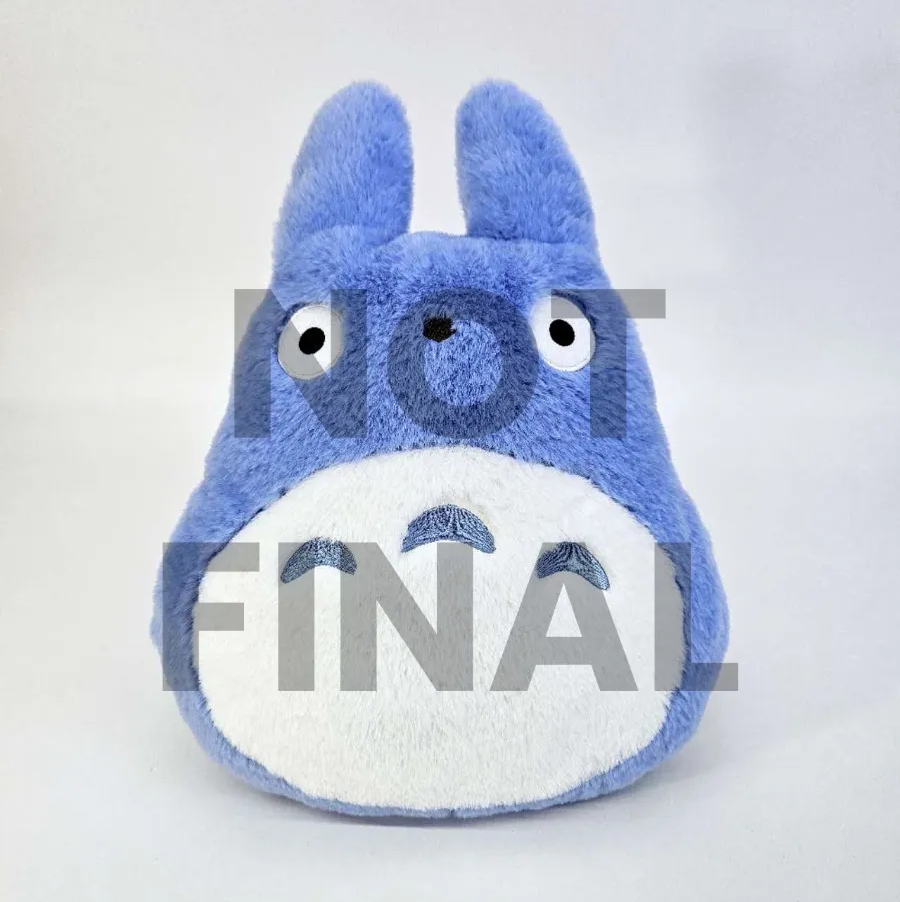 My Neighbour Totoro: Medium Blue Totoro Nakayoshi (Flat) Plush