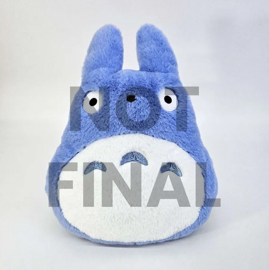 My Neighbour Totoro: Medium Blue Totoro Nakayoshi (Flat) Plush