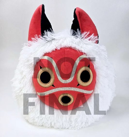 Princess Mononoke: Fluffy San Mask 15" Plush