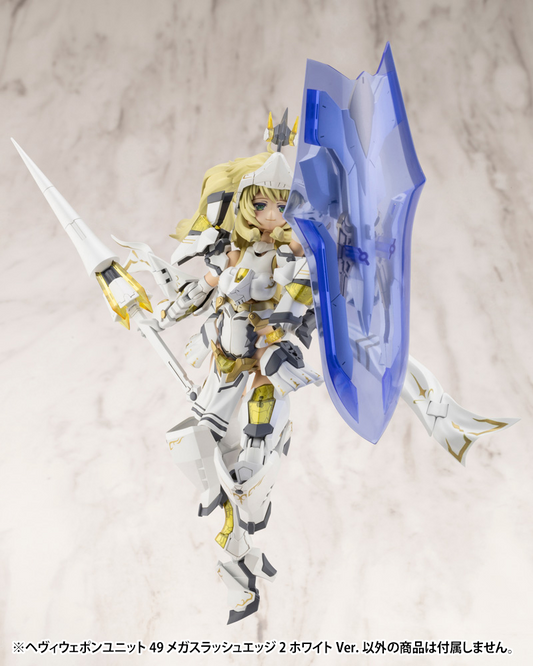 Heavy Weapon Unit: Slash Edge 2 [WHITE] Model Kit Option Pack