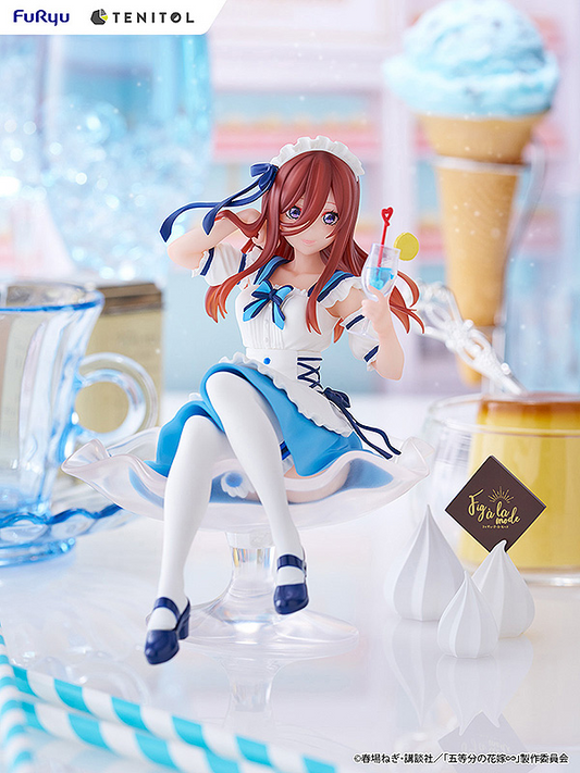 The Quintessential Quintuplets: Miku TENITOL a la mode Figurine