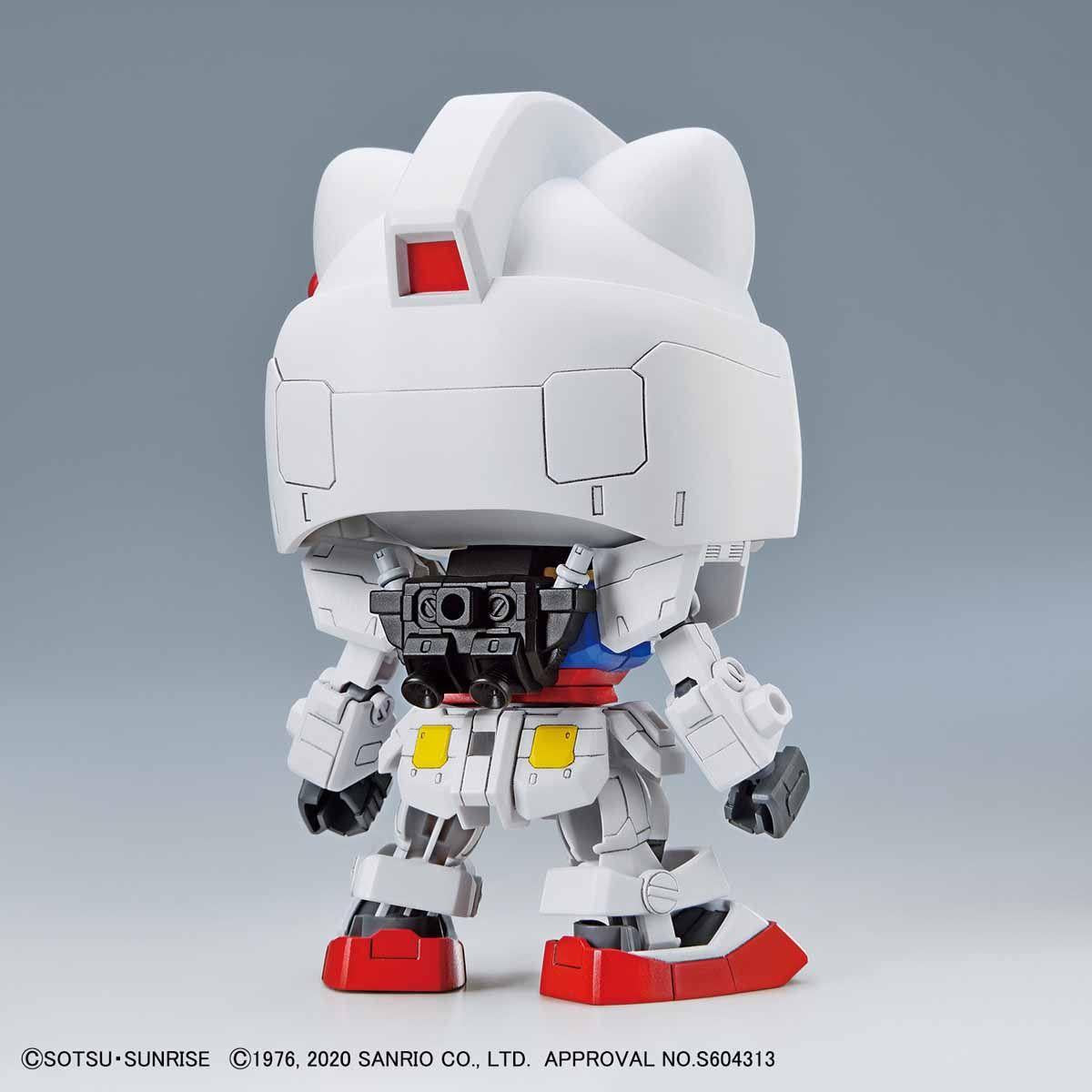 Hello Kitty/Gundam: Hello Kitty/RX-78-2 Gundam SD Ex-Standard Model