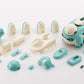 Maruttoys: Maruttoys: TAMOTU MODERHYTHM Collaboration [Light Green] Model Kit