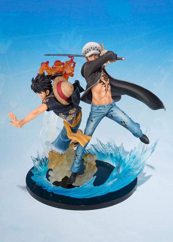 One Piece: Monkey D Luffy and Trafalgar Law Figuarts Zero 5th Anniversary Figure