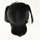 Amuse: Black and White Bunny with Polka Dot Bow 10" Plush