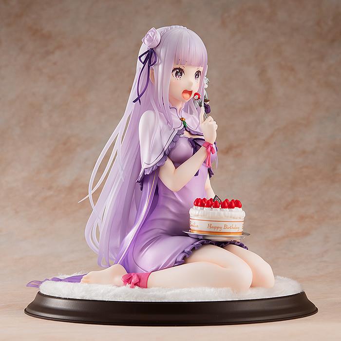 Re:Zero: Emilia Birthday Cake Ver. 1/7 Scale Figurine