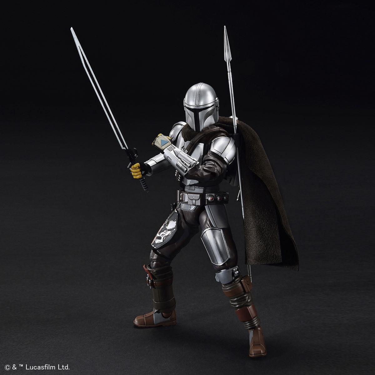 Star Wars: The Mandalorian (Beskar Armour) Silver Coating ver. 1/12 Scale Model