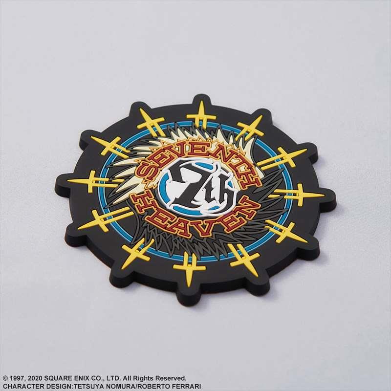 Final Fantasy VII: Seventh Heaven Glass & Coaster Set with Bottle Tag