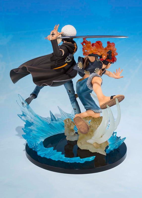 One Piece: Monkey D Luffy and Trafalgar Law Figuarts Zero 5th Anniversary Figure