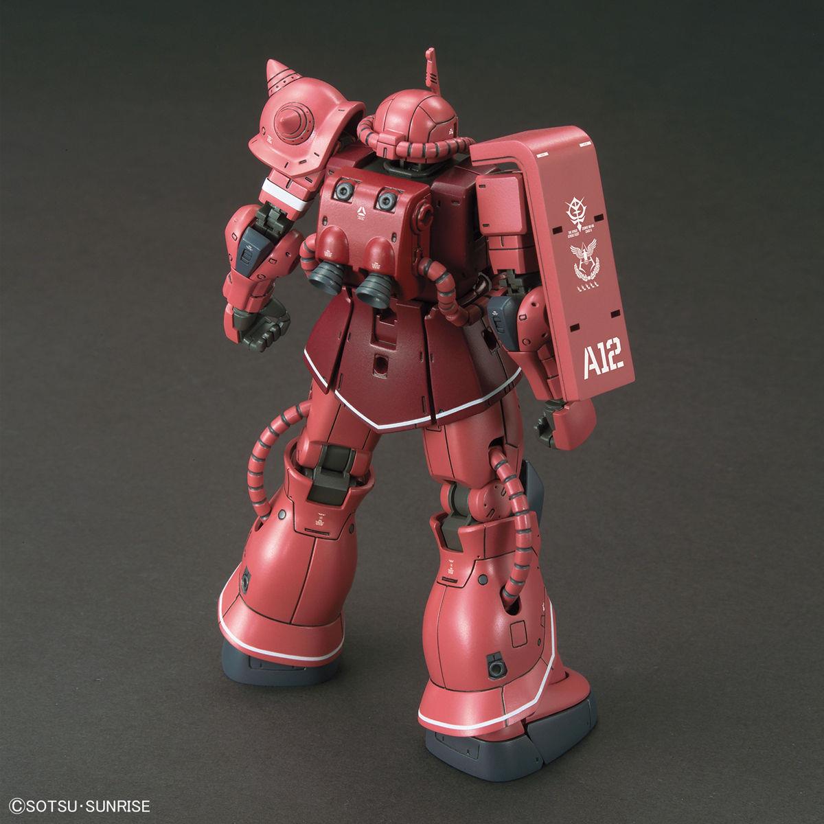 Gundam: MS-06S Zaku II (Red Comet ver.) HG Model