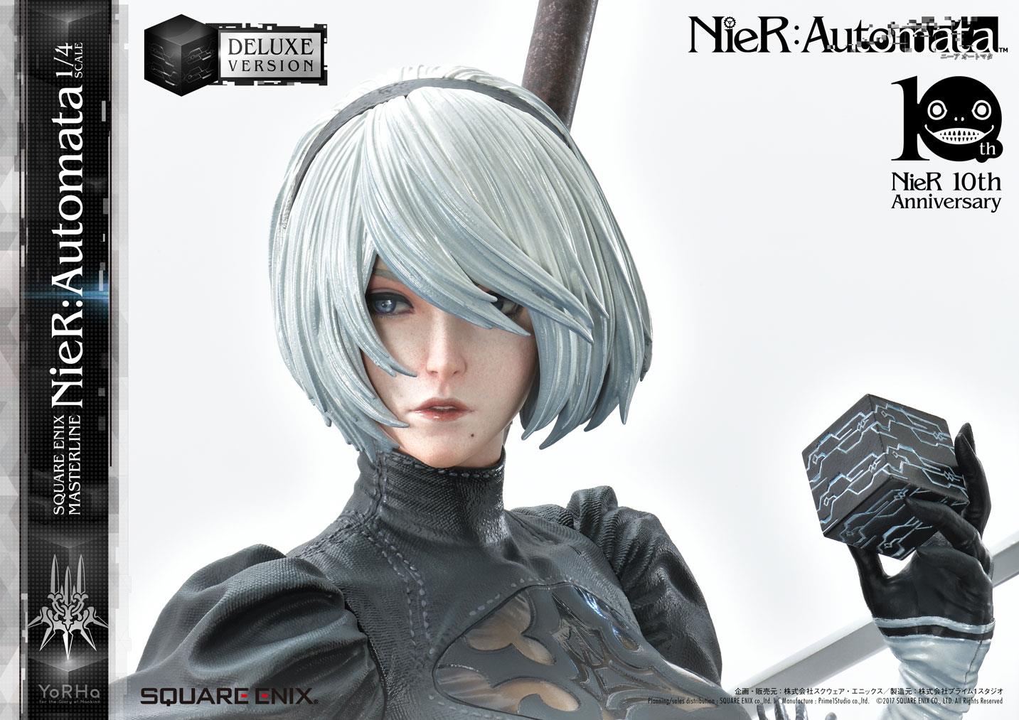 Nier Automata: 2B, 9S, and A2 Group Deluxe 1/4 Scale Masterline Figure