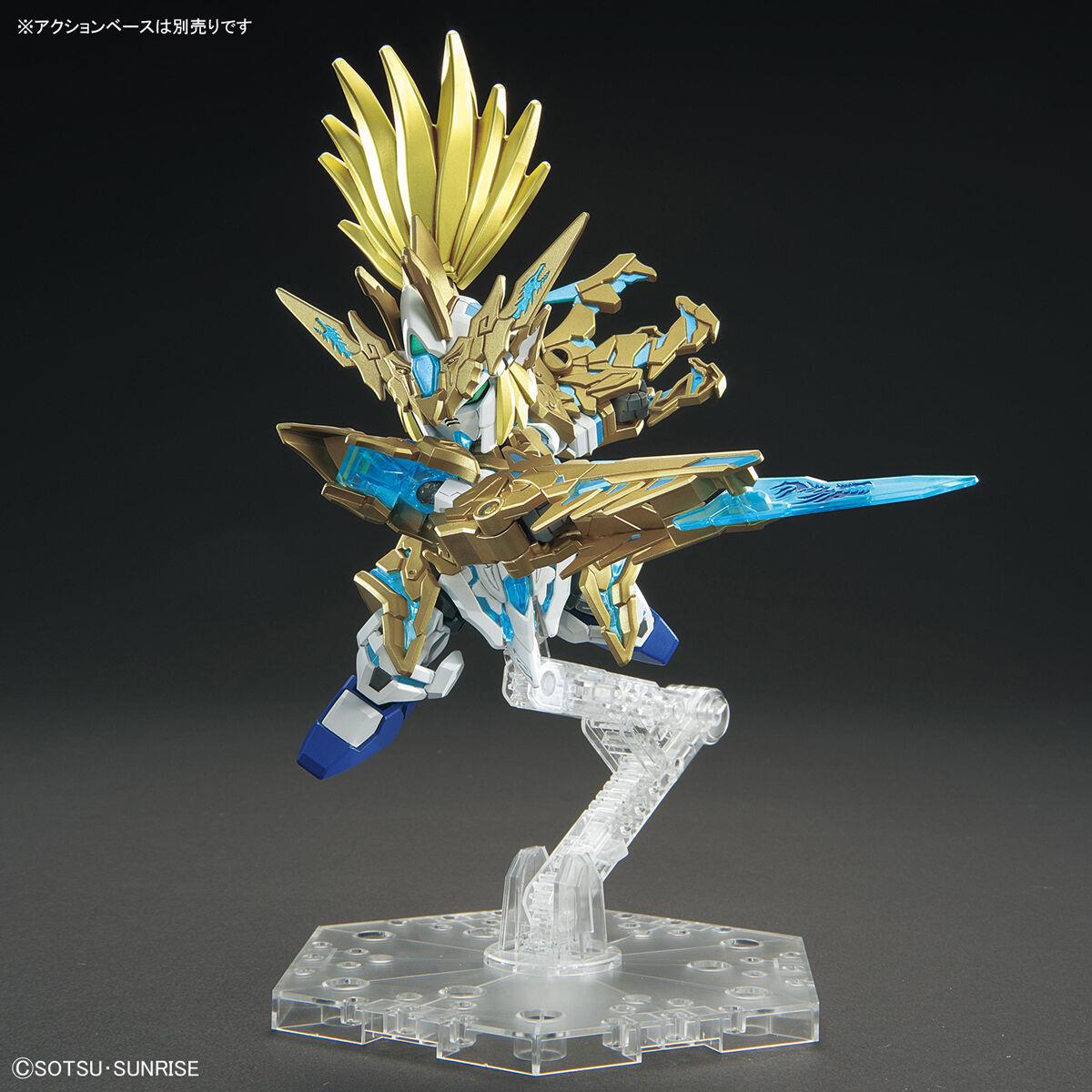 Gundam: Long Zun Liu Bei Unicorn Gundam SDW Heroes Model