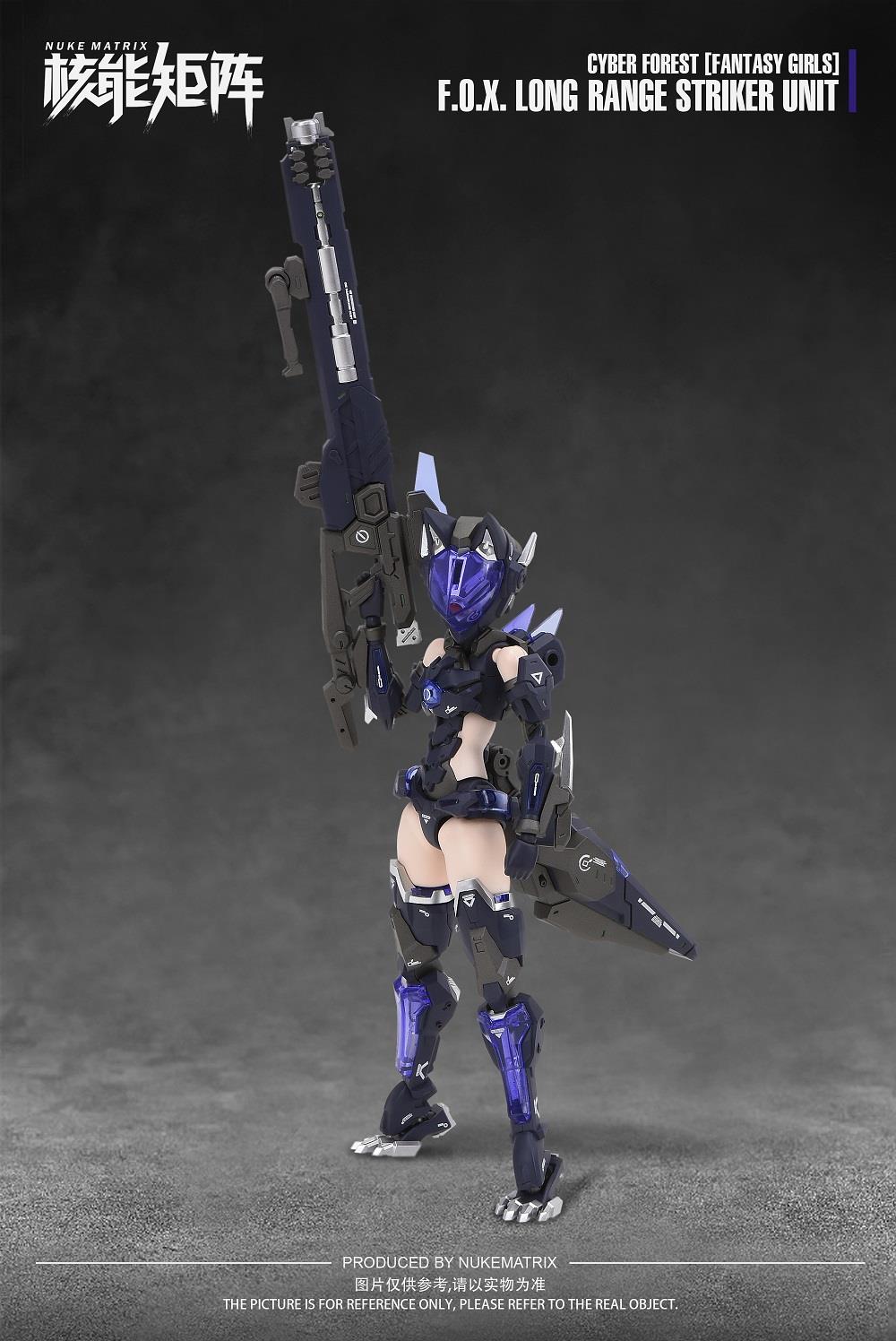 Fantasy Girls: F.O.X. Long Range Striker Unit Model Kit