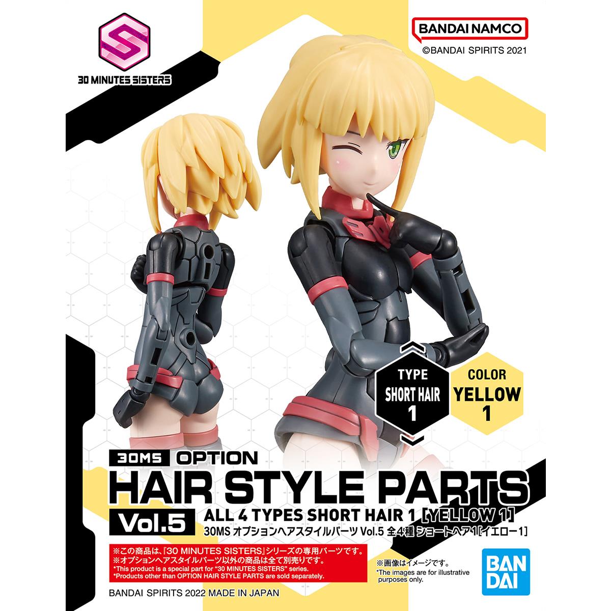 30 Minutes Sisters: Option Hair Style Parts Vol. 5 Model Option Packs