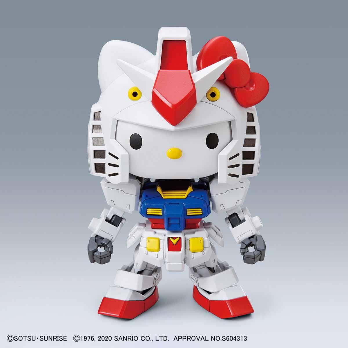 Hello Kitty/Gundam: Hello Kitty/RX-78-2 Gundam SD Ex-Standard Model