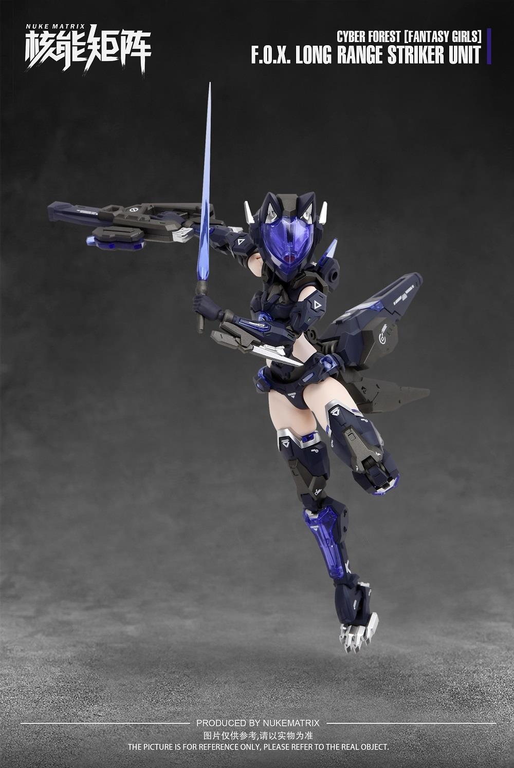 Fantasy Girls: F.O.X. Long Range Striker Unit Model Kit