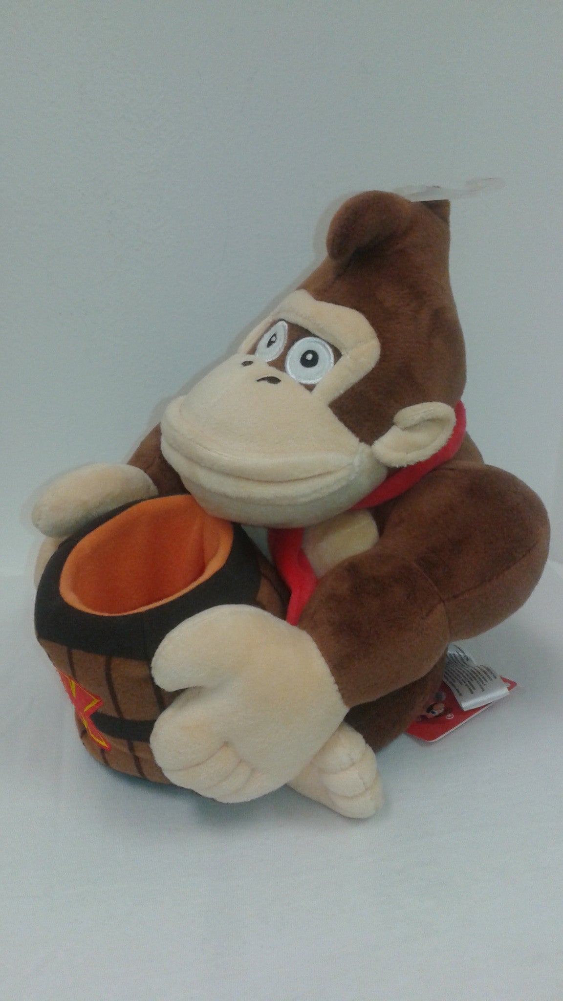 Super Mario Bros.: Donkey Kong with Barrel 9" Plush