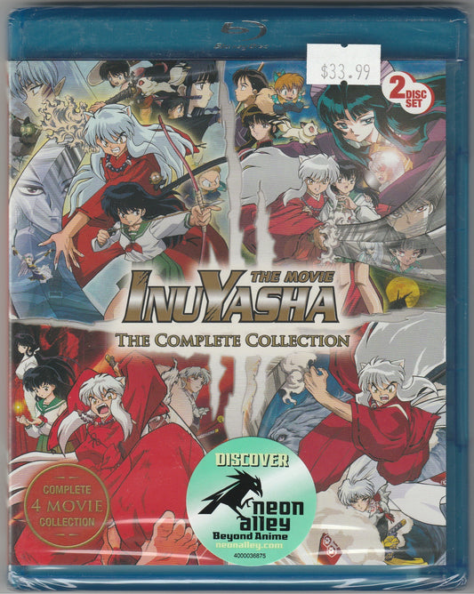 Inuyasha The Movie Complete Collection Blu-ray Disc