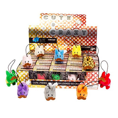 Kidrobot: Happy Labbit Plush "Cute n' Crazy" Mini Plush