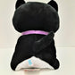 Amuse: Black and White Munchkin Cat 14" Plush