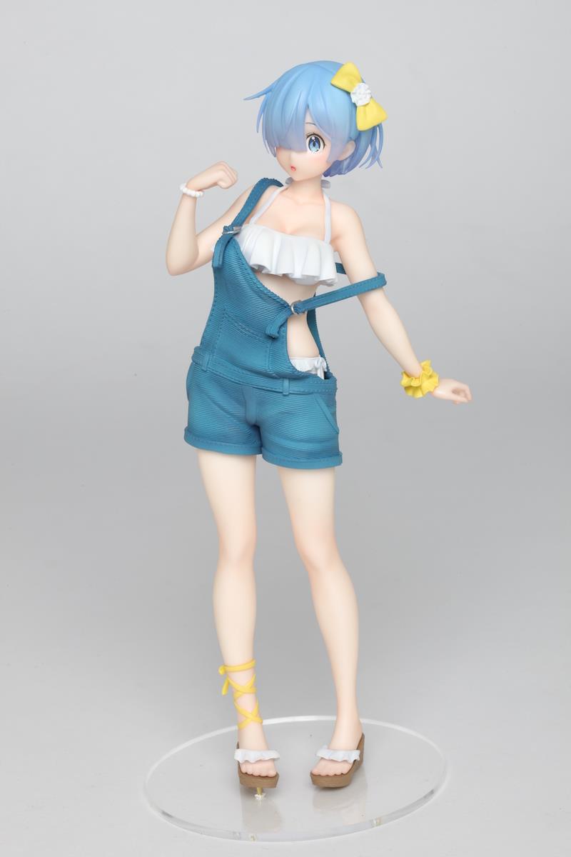Re:Zero: Rem Bathing Suit Overalls Taito Prize Figure