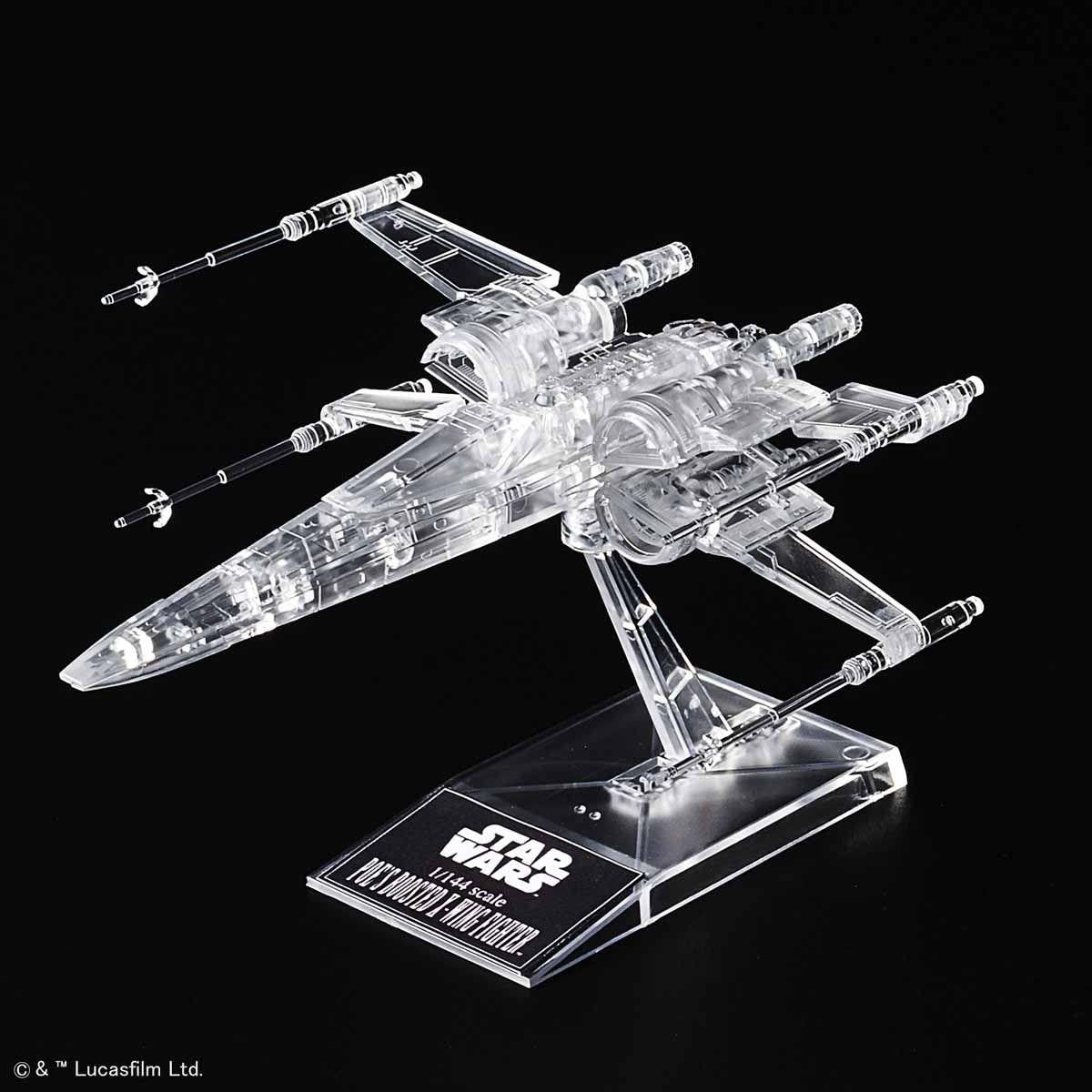 Star Wars: The Last Jedi Clear Vehicle Set Various Scale Model