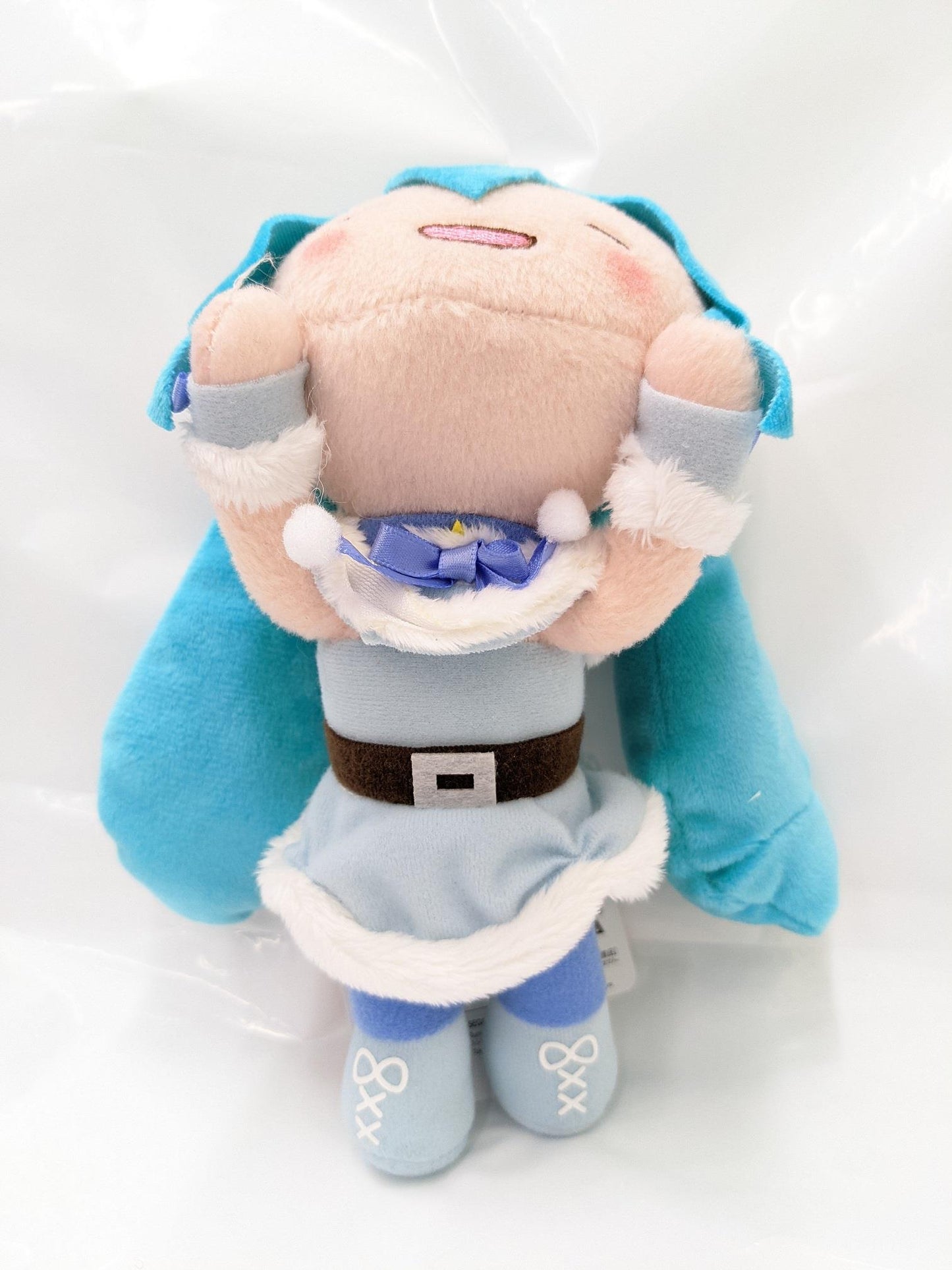 Vocaloid: Hatsune Miku Christmas 2020 (Sky Blue) Mini Nesoberi Plush
