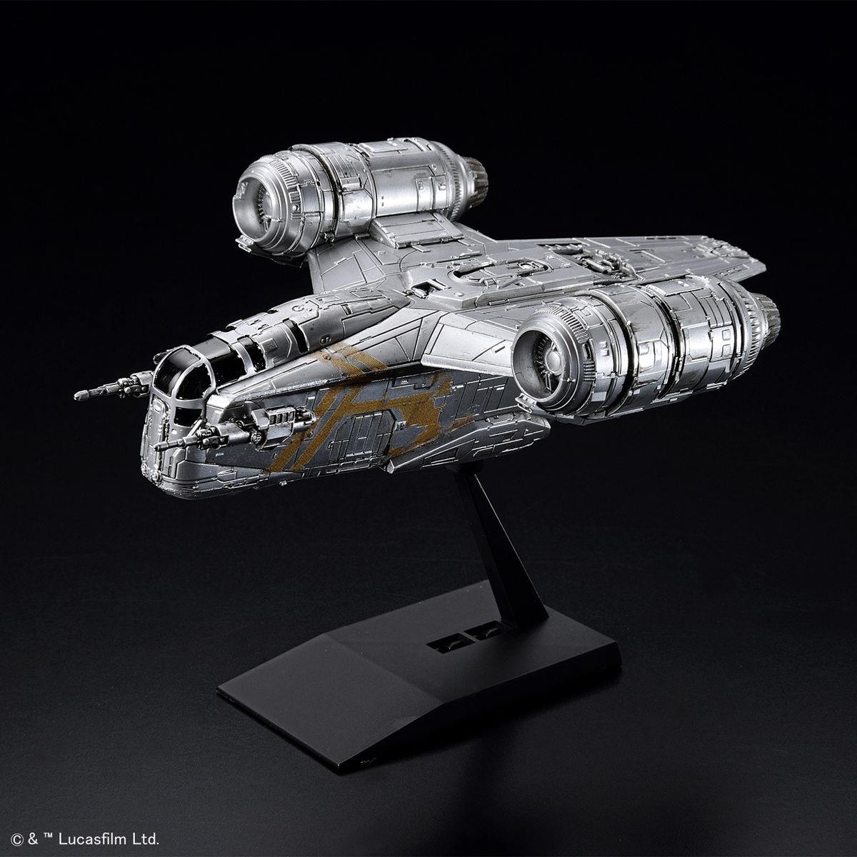 Star Wars: The Mandalorian Razor Crest (Silver Coating ver.) Model