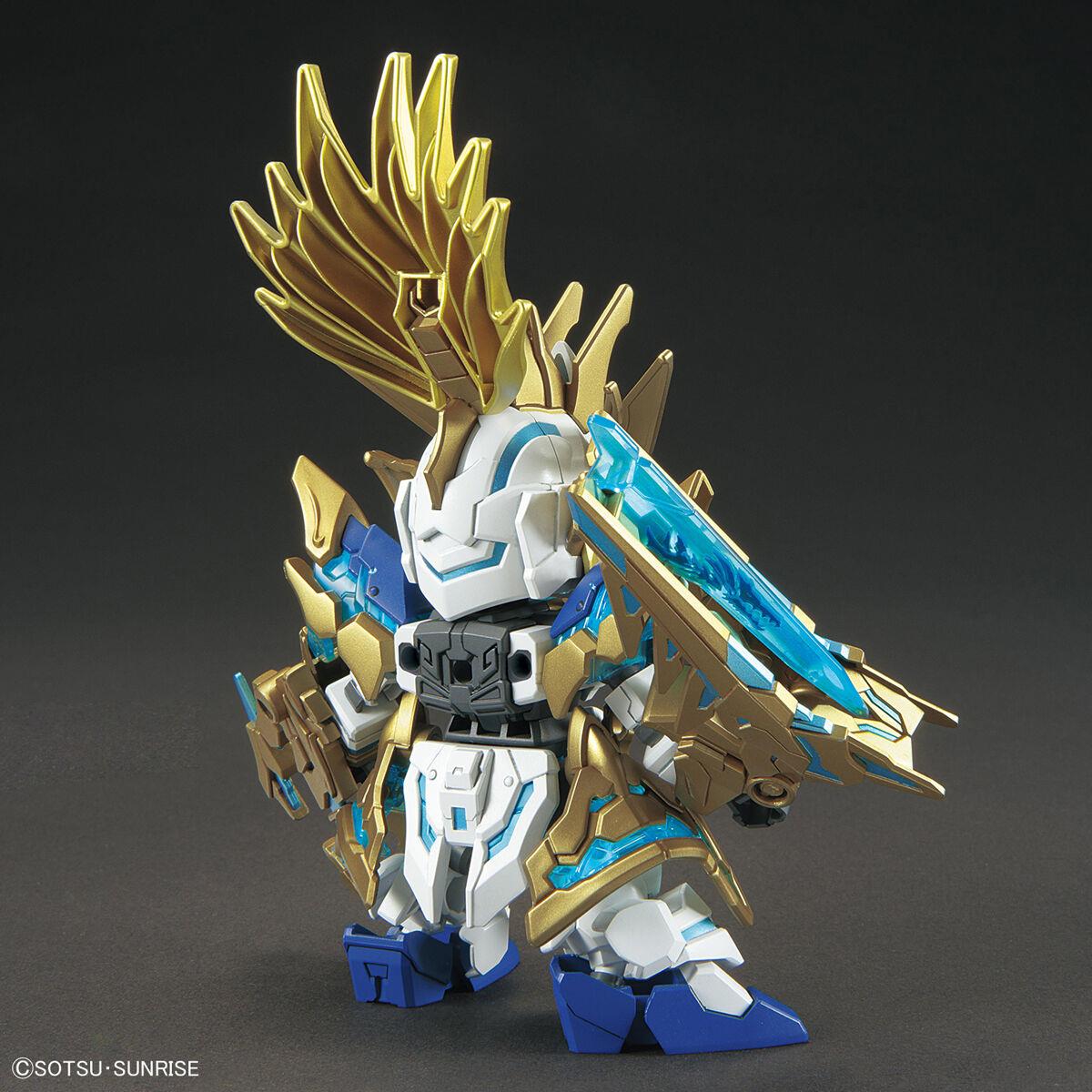 Gundam: Long Zun Liu Bei Unicorn Gundam SDW Heroes Model