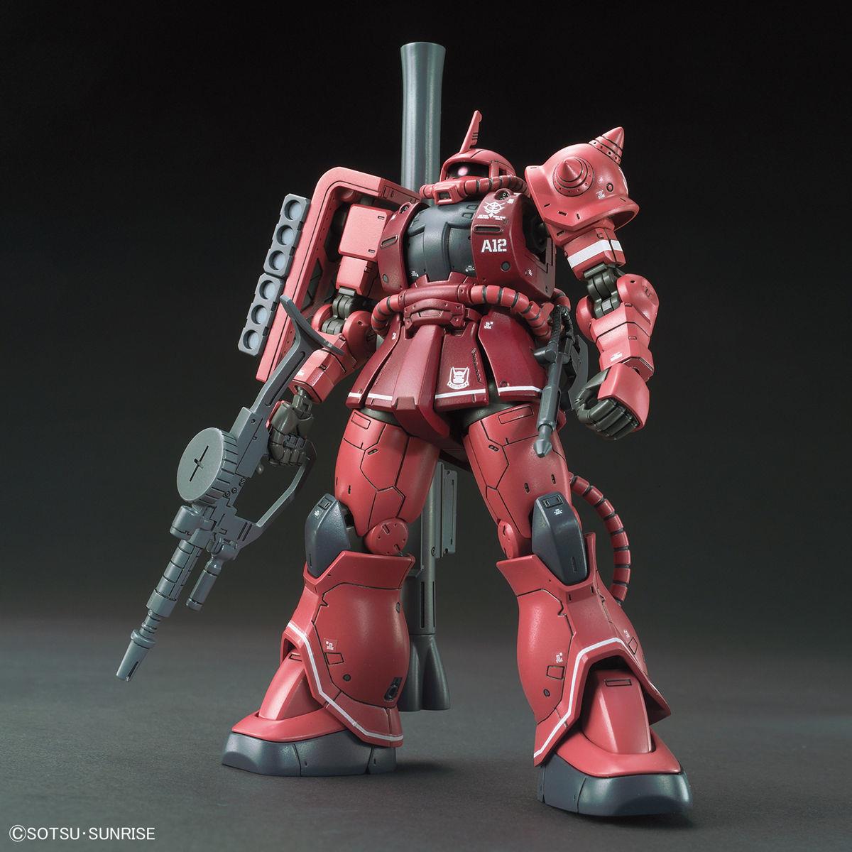 Gundam: MS-06S Zaku II (Red Comet ver.) HG Model