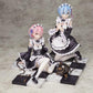 Re:Zero: Rem & Ram Special Stand Set 1/8 Scale Figure
