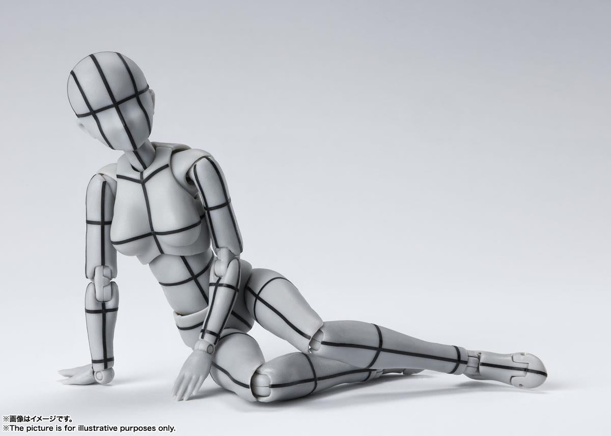 Body-chan: -Wire Frame- (Grey Colour ver.) S.H. Figuarts